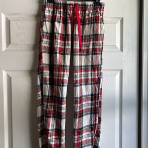 Old navy plaid Christmas pajama pants XS